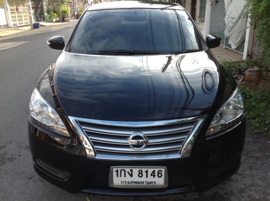 NISSAN, SYLPHY 1.6 E โฉม ปีปัจจุบัน เกียร์ออโต้ สีดำ