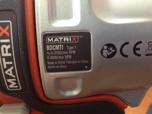 ขายสว่านไขควงไร้สาย BLACK&amp;DECKER BDCDMT120IA Lithium ion 20V ใหม่แกะกล่อง