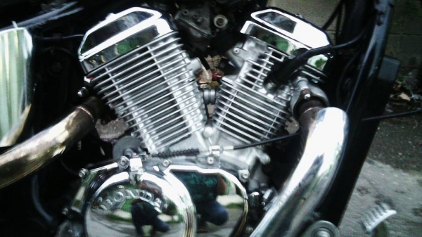 ขายครับ steed400 หลังแข็ง แนว bobber เครื่องสดๆ