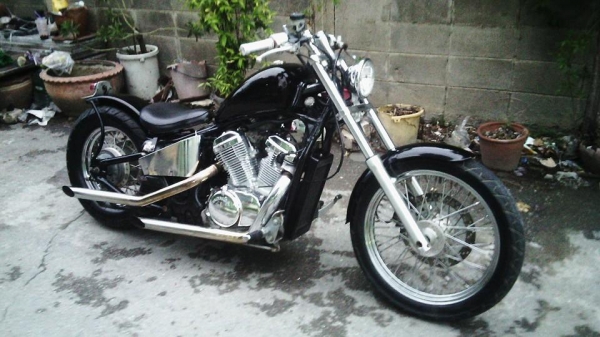 ขายครับ steed400 หลังแข็ง แนว bobber เครื่องสดๆ