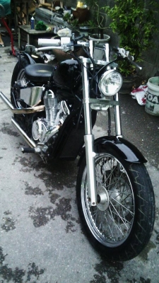ขายครับ steed400 หลังแข็ง แนว bobber เครื่องสดๆ