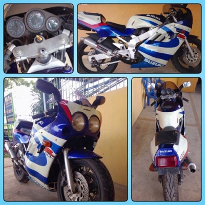 Suzuki gsx r5 in เดิมๆพร้อมวิ่งสภาพนี้หาไม่ได้อีกแล้วครับ เปิดที่ 38,000 บาท สนใจ in box หรือ โทร 092-6429114 คีมสุพรรณ