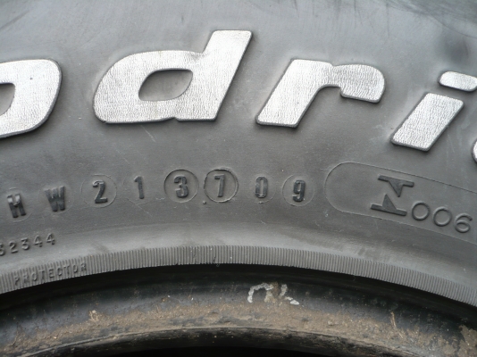 ยางBF-All 31x10.5R15ปี09