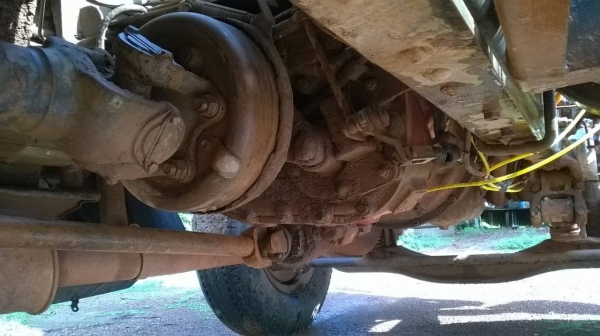 ขาย 10 ล้อ 2 เพลาดั้ม ROCKY 210F เกียร์ Easton หัวบางไม่เคยทำสี คัสซีสวยตลอดเส้น เครื่องแห้ง ทะเบียนพร้อม ราคาต่อรองได้