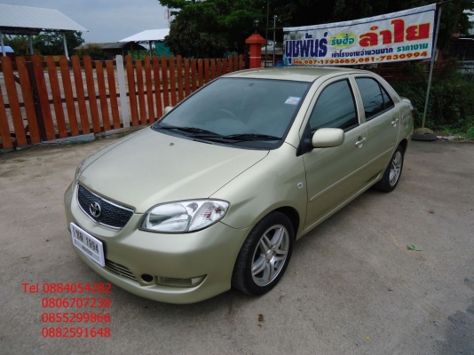 ขาย Toyota Soluna Vios ปี 47 สีบรอนทอง+ติดแก็ส lpg ราคา 195,000 บาท