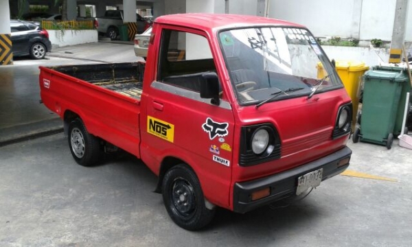 กะป๊อ suzuki st-90 สวยเดิมๆ เครื่องกับช่วงล่างสมบูรณ์มาก ขับสบาย แก๊ส หลังคาเปิดบาร์ได้พร้อมขายของ