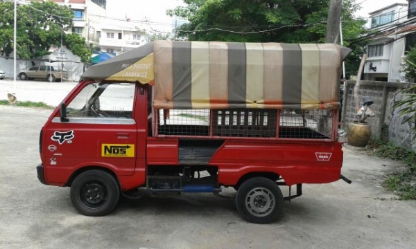 กะป๊อ suzuki st-90 สวยเดิมๆ เครื่องกับช่วงล่างสมบูรณ์มาก ขับสบาย แก๊ส หลังคาเปิดบาร์ได้พร้อมขายของ