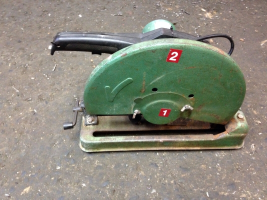 เครื่องตัดไฟเบอร์ 14 นิ้ว พร้อมใช้งาน