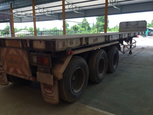 SMM หางพื้นเรียบสามเพลาแท้ ขายกลางอากาศไปตรังค่ะ