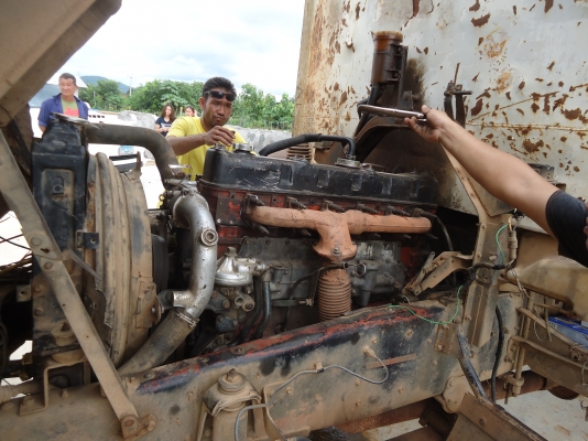 ขายด่วนรถสิบล้อร็อกกี้ดรั้มFXZ23NFYเครือง240แรงม้าปี37