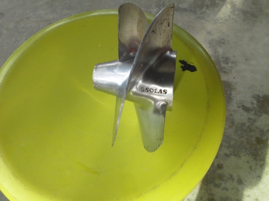 ใบพัด solas 14.5-18 สำหรับsuper jet- wave blaster