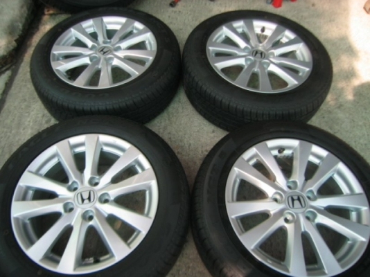 ขายแม็ก พร้อมยาง civic ขอบ16 5รู  ตัวท็อป
