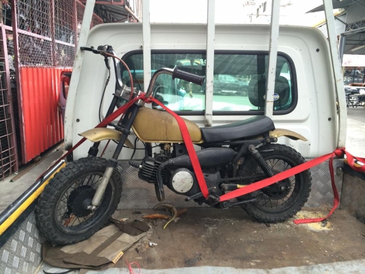 รถมินิไบค์ ซูซูกิ แนววิบาก คันเล็กมากๆ เก่าญี่ปุ่น