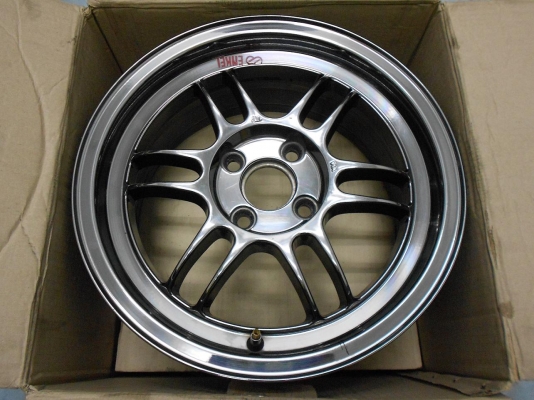 ขายล้อแม็ก RPF1 ขอบ 15(4/100)กว้าง 7 ET+41สีแบล็คโคม สวย เดิมๆ 1 ชุด/เทิร์นได้-ใส่ฟรี