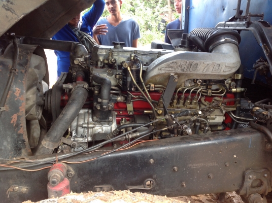 ขายสิบล้อเพาเดียว hino FL 3H