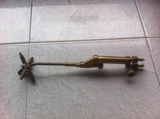 ชุดหัวเชื่อม-ตัดด้วยแก็ส OKURA ของใหม่เก่าเก็บพร้อมหัวเบอร์ต่างๆสำรอง