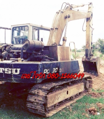 **380,000 บ.ต่อรอง**ขายแบคโฮ KOMATSU PC120-3 เครื่องISUZU 6BG1-175HP(ใบคุม) ปั้มเดิม เครื่องแน่นแรงดี ปั้มดี ทำงานเร็วดี เอวดีไม่แตก บูมอาร์มดีไม่ปะไม่ดาม ช่วงล่าง70\% แทร็กครบ โซ่ดี โรลเลอร์ดี เฟรมไม่ผุ บอดี้โอเค สีสันพอใช้ รถทำงานใช้งานอยู่ เก็บหน่อยสวยเ