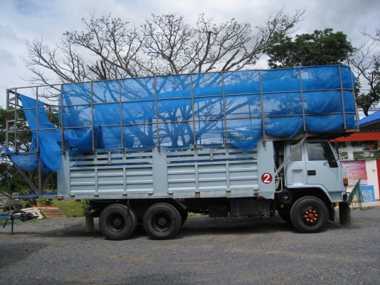 ขายรถสิบล้อดั๊มแกลบ Isuzu Rocky เครื่องP11C  320 แรงม้า สภาพนางฟ้า
