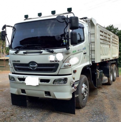 ขาย HIno MEGA FM1A  344แรงม้า ปี 53  S 500  กะบะดั้มสามมิตร รถสวยพร้อมใช้งาน