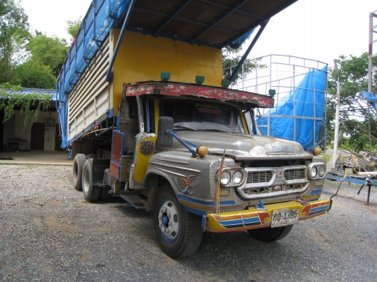 ขายสิบล้อหน้ายาวดั๊มแกลบ เครื่อง6BD  160 แรง สภาพพร้อมใช้