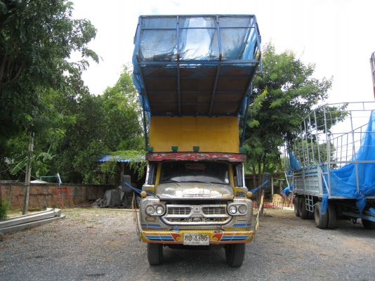 ขายสิบล้อหน้ายาวดั๊มแกลบ เครื่อง6BD  160 แรง สภาพพร้อมใช้