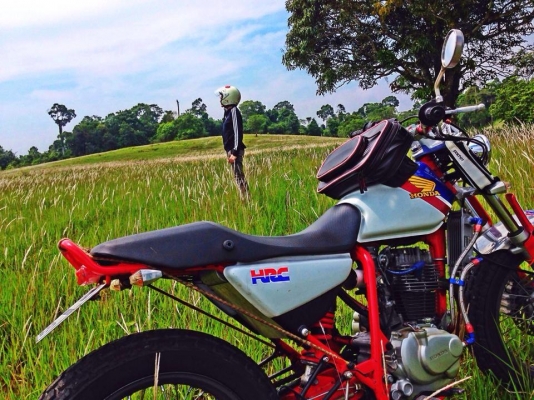 FTR223 สีเดิม ของแต่งเยอะ