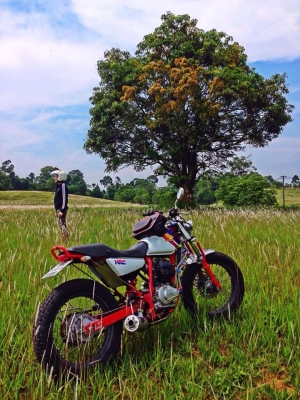 FTR223 สีเดิม ของแต่งเยอะ FTR223 สีเดิม ของแต่งเยอะ