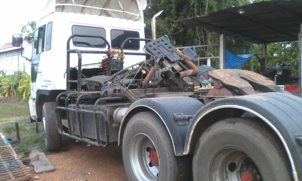 แหนบหน้า กับเพลาตามเส้นหลัง