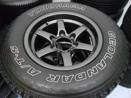 ขายล้อออฟโร้ดขอบ 16(6/139)พร้อมยาง Yokohama 245/70/16 ปี 11/เทิร์นได้-ใส่ฟรี