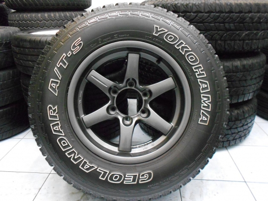 ขายล้อออฟโร้ดขอบ 16(6/139)พร้อมยาง Yokohama 245/70/16 ปี 11/เทิร์นได้-ใส่ฟรี