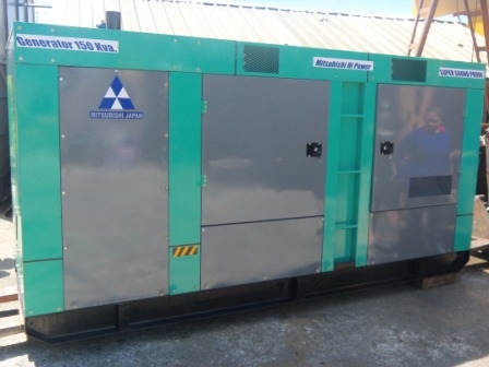 ขายเครื่องปั่นไฟ 150 Kva.mad in japanรับประกัน 12 เดือน