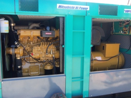 ขายเครื่องปั่นไฟ 150 Kva.mad in japanรับประกัน 12 เดือน