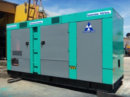 ขายเครื่องปั่นไฟ 150 Kva.mad in japanรับประกัน 12 เดือน