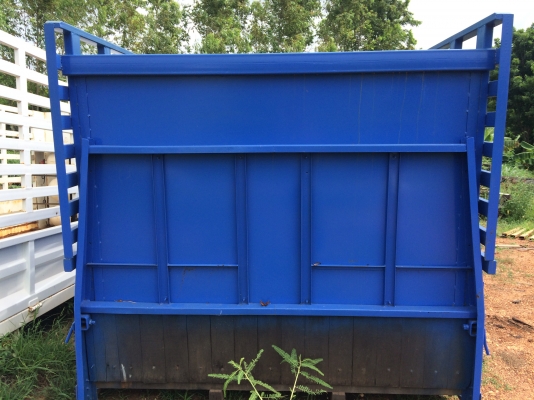 ขายกะบะ6 ล้อถอดจากอีซูซุ NPR กว้าง 2.10 ม ยาว 4.30 ม พร้อมคอกสูง