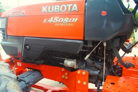 ขายรถไถ Kubota L 4508 DI special(4WD) พร้อมดันหน้าและผานพรวนช้าง