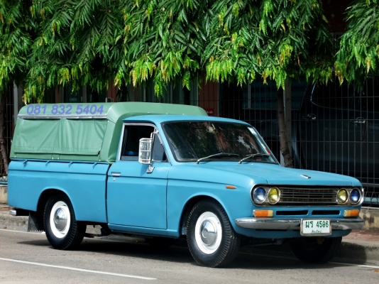 Datsun 521แห้งๆไม่ผุ รถอยู่กรุงเทพ