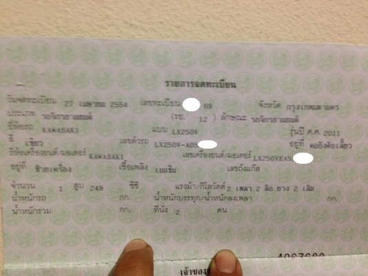 __Dtracker 250 ปี 2011 (สภาพ99\%) สีเขียว $ 103,000__