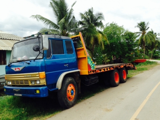 ขายด่วนรถสิบล้อเทเลอร์ Heno KT 725 ห้ว F18 เครื่อง EH700 2เพลามีสโลด์เบรคจิฟฟี่ เฟืองท้ายใหญ่ ขึ้น 2