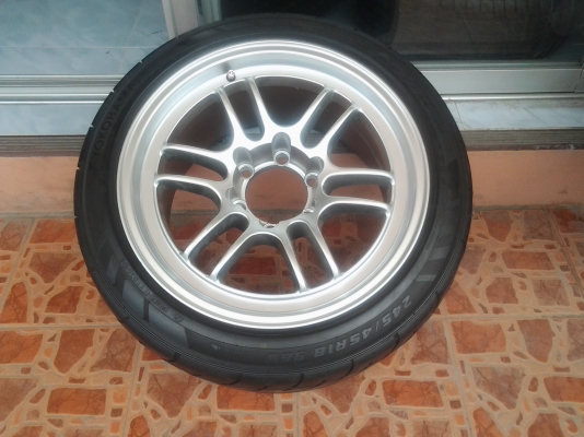 ขายแม็กซ์ใหม่ RPF-1 ขอบ18"หน้า9"หลัง10"พร้อมยางAD07 สวยๆดอกเต็มๆ