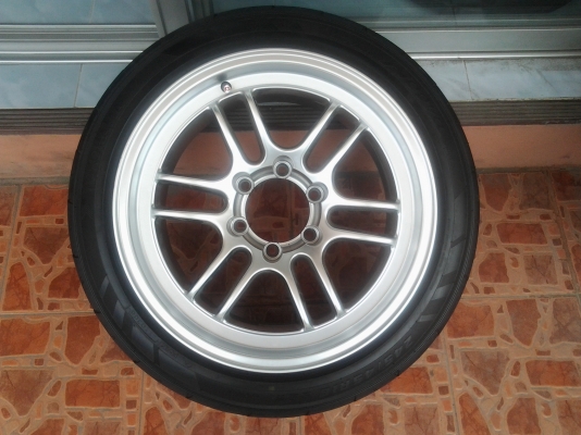 ขายแม็กซ์ใหม่ RPF-1 ขอบ18"หน้า9"หลัง10"พร้อมยางAD07 สวยๆดอกเต็มๆ