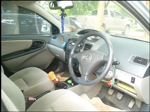 ขาย toyota vios1.5j ปี2007 เกียร์ธรรดา  รถบ้านใช้เองผู้ใช้มือเดียว รถสภาพพร้อมใช้