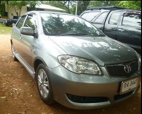 ขาย toyota vios1.5j ปี2007 เกียร์ธรรดา  รถบ้านใช้เองผู้ใช้มือเดียว รถสภาพพร้อมใช้