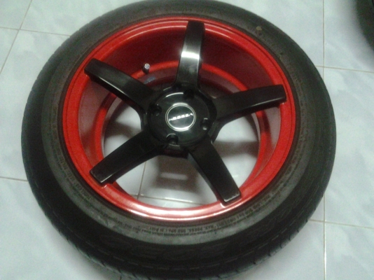 ขายแม็กซ์ใหม่ VOSSEN พร้อมยาง ปี12 กว้าง7.5"ยางDUNLOP 185/60/15