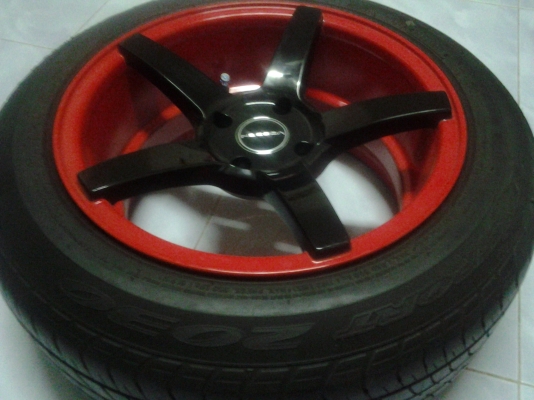 ขายแม็กซ์ใหม่ VOSSEN พร้อมยาง ปี12 กว้าง7.5"ยางDUNLOP 185/60/15