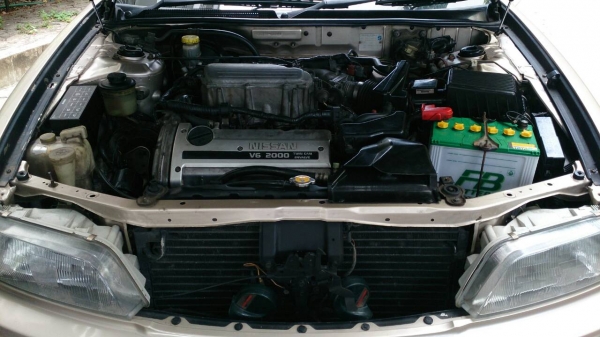 NISSAN, CEFIRO 2.0 EXECUTIVE V6 โฉม A32 สีบรอนซ์ทอง เกียร์ออโต้