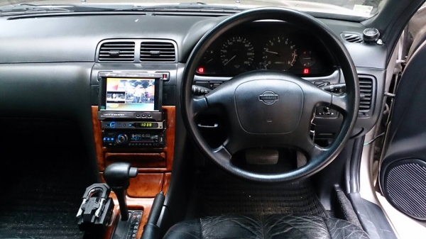 NISSAN, CEFIRO 2.0 EXECUTIVE V6 โฉม A32 สีบรอนซ์ทอง เกียร์ออโต้