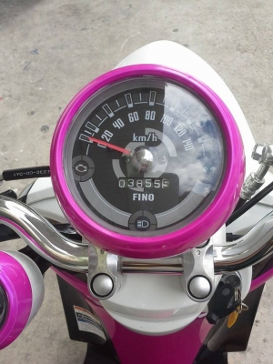 สวยสดใสสุดๆ Yamaha Fino Fi รุ่นใหม่ล่าสุด ปี 2556 พัฒนาเป็นระบบหัวฉีดแล้ว