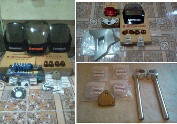 สาวกKawasaki 2T เชิญทางนี้!! ของแต่ง+อะไหล่ มือ1ทุกชิ้น!!