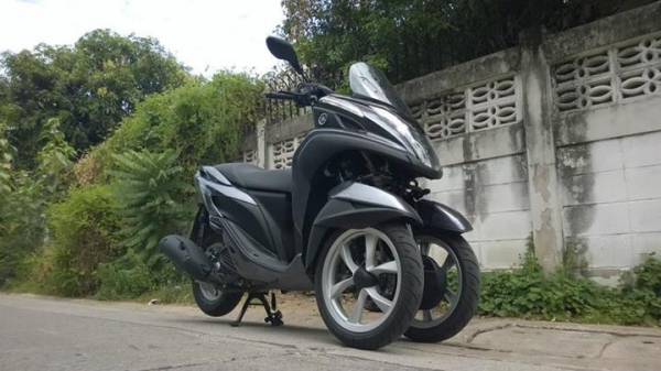 TRICITY 2014 ใหม่มากกก รถเดือนเศษ วิ่งมาแค่ 300 กิโลขายโละ ต่อรอง TRICITY 2014 ใหม่มากกก รถเดือนเศษ วิ่งมาแค่ 300 กิโลขายโละ ต่อรอง