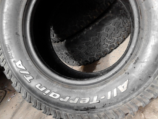265/70R16 BF Goodrich All Terrain T/A ชุด 4 เส้น ปี 2012 ( MADE IN U.S.A.) TEL.081-427-3941 265/70R16 BF Goodrich All Terrain T/A ชุด 4 เส้น ปี 2012 ( MADE IN U.S.A.) TEL.081-427-3941